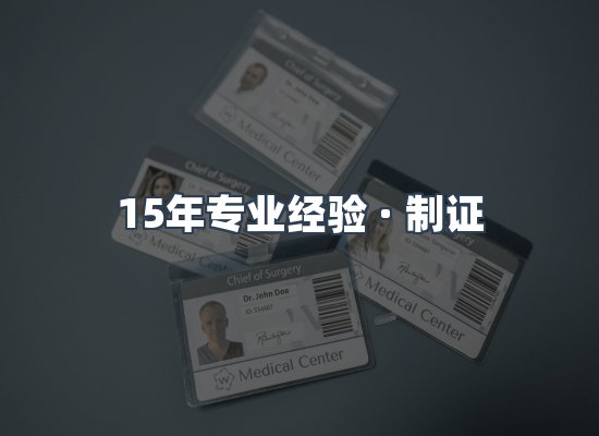 证件页面制证展示